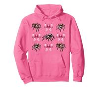 Coquette Bow Tarántula Spider Girl Mom Rosa Día de la Madre Sudadera con Capucha