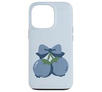 Coquette Bow with Blueberry Kawaii Charm Carcasa para iPhone 13 Pro