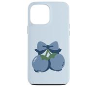 Coquette Bow with Blueberry Kawaii Charm Carcasa para iPhone 13 Pro MAX