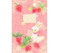 Coquette Bunny Notebook -: Cute Cottagecore Strawberry & Lace Journal