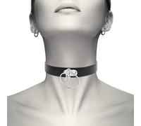 COQUETTE CHIC DESIRE CHOKER CUERO VEGANO - DOBLE ANILLA