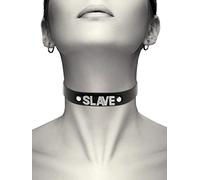 COQUETTE CHIC DESIRE CHOKER CUERO VEGANO - SLAVE