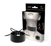 Coquette Chic Desire Choker Negro - Collar Ajustable De Cuero Vegano Para Estilo Moderno