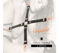 COQUETTE CHIC DESIRE FANTASY HOG TIE CUERO VEGANO