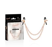 COQUETTE CHIC DESIRE - FANTASY PINZAS METALICAS PEZONES CON CADENA