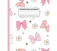 Coquette Composition Notebook College Ruled: Notebook for School, College, Office & Work