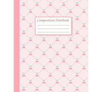 Coquette Composition Notebook: Soft Girl Aesthetic | cute cherry College Ruled Journal for Girls, Teens, and Kawaii Stationery Lovers