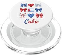 Coquette Cuba Flag Cuban Girls PopSockets PopGrip para MagSafe