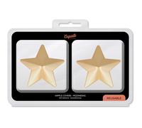 COQUETTE Cubre Pezones Metal Estrellas - Accesorio Elegante Para Momentos Especiales