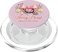 Coquette Cuidado de Heridas Enfermera Rosa Enfermería Estética Médica PopSockets PopGrip para MagSafe