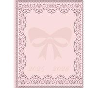Coquette Daily Planner & Gratitude Journal: Self Care, Stress Relief and Relaxation, Paperback, 8x10, 400+ pages