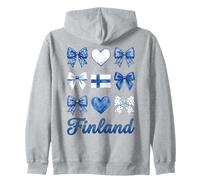 Coquette Finlandia Bandera Finlandesa Niñas Sudadera con Capucha