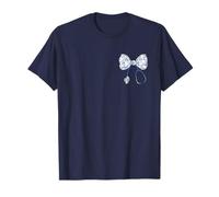 Coquette Floral Bow Sthetoscope Nurse Life RN LPN CNA Women Camiseta
