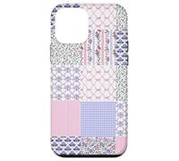 Coquette Floral Patchwork Quilt Fancy Toile de Jouy Carcasa para iPhone 12 mini