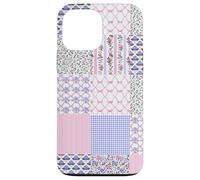 Coquette Floral Patchwork Quilt Fancy Toile de Jouy Carcasa para iPhone 13 Pro Max