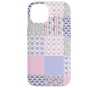 Coquette Floral Patchwork Quilt Fancy Toile de Jouy Carcasa para iPhone 14