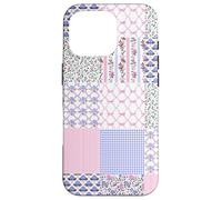 Coquette Floral Patchwork Quilt Fancy Toile de Jouy Carcasa para iPhone 16 Pro