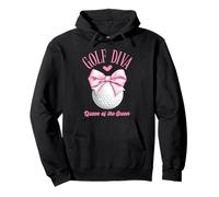 Coquette Golf Diva Funny Queen of the Green Golfing Sudadera con Capucha
