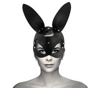 Coquette Mascara Cuero Vegano Con Orejas De Conejo
