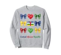Coquette República Centroafricana Bandera Niñas Sudadera