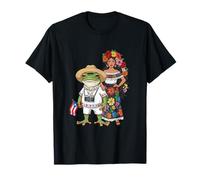 Coqui Frog Puerto Rican Hispanic Heritage Taino Boricu Mom Camiseta