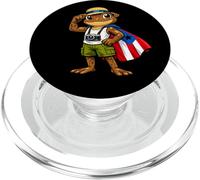 Coqui Frog Puerto Rico Puerto Rican Flag Taino Boricua PopSockets PopGrip para MagSafe