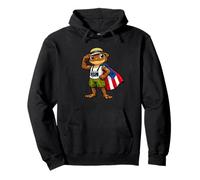 Coqui Frog Puerto Rico Puerto Rican Flag Taino Boricua Sudadera con Capucha