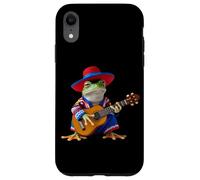 Coqui Frog Puerto Rico Tocando Guitarra Música Sudamericana Carcasa para iPhone XR