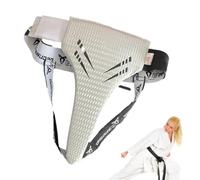 Coquilla de Boxeo - protección genital de Artes Marciales Reforzada | Poliéster de Cuero PU con Relleno de Abs de Alta Densidad | Protector de Ingle de Boxeo para Hombres y Mujeres