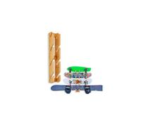 cOR Surf - Soporte de pared para 4 tablas de snowboard, soporte de almacenamiento para 4 tablas, fabricado con bamb sostenible, soporte de pared