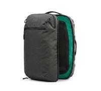 COR Surf The Island Hopper - Mochila de viaje en tamaño de equipaje de mano, cremalleras impermeables, compartimentos secretos, correas ergonómicas para el hombro, mochila para portátil, 2.0 Negro Con