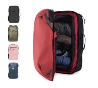 COR Surf Zaino da viaggio | Zaino per laptop con tasche segrete per passaporto | The Island Hopper (40L, Rojo Lava)