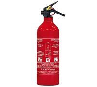 CORA 000126801 extintor en Polvo 1 kg, Nivel 5A 34 TER-C con Soporte