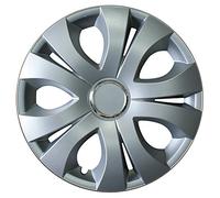 Cora 40147 - Juego de 4 embellecedores con Efecto de Aluminio, 17"