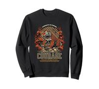 Coraje mítico del tigre - Estética urbana audaz Sudadera