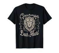 Coraje Querido Corazón Religioso Cristiano Fe Inspiradora Camiseta