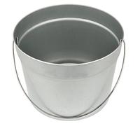 Coral 73711 - Cubo de metal galvanizado con pintura eléctrica, con asa de metal, para pinturas y adhesivos (2,5 L)
