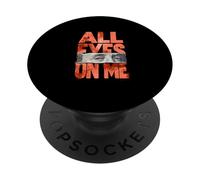 Coral All Eyes On Me Gráfico en Color Coral PopSockets PopGrip Adhesivo