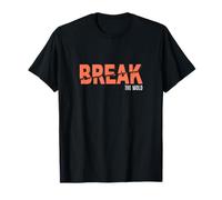 Coral Break The Mold Gráfico en Color Coral Camiseta