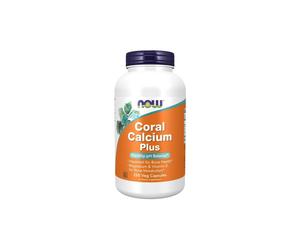Coral Calcio Plus 250 cápsulas vegetales Now Foods