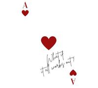 CORAL CLOVE HOUSE - What if it all works out ?: Ruled Notebook Journal-Size (6x9) , Paperback featuring 120 pages of writing space, each with a motivating quote-great for journaling or gifting.