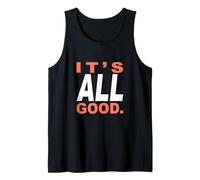 Coral Color It's Good - All of It Coral Graphic Camiseta sin Mangas
