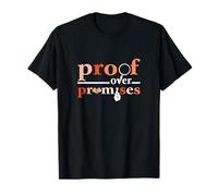 Coral Color Proof Over Promises Coral Graphic Camiseta