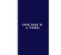 CORAL COVE HOUSE- This minimalist blue journal is designed to keep you calm, focused, and consistent-one day at a time.: Sized at 6 x 9 inches, 120 ... bottom to gently inspire you as you write.