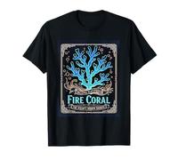 Coral de Fuego - Cnidariología Ecología Coral Biología Marina Camiseta