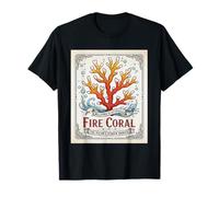 Coral de Fuego - Cnidariología Ecología Coral Biología Marina Camiseta