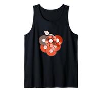 Coral For The Record V2 Coral Color Gráfico Camiseta sin Mangas