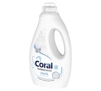 Coral Líquido Detergente para Blanco Brillante con Fibra Protección Suero WL 1, 1,15 L, 1150 Unidades