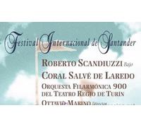CORAL SALVE DE LAREDO- ORQUESTA FILARMIONICA 900 DEL TEATRO REGIO DE TURIN - FESTIVAL INTERNACIONAL DE SANTANDER 2CDS