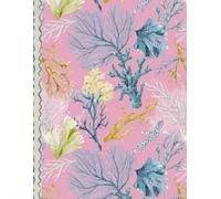 Coral Tide: College-Ruled Notebook | Summer by the Shore | 150 Pages, 8.5 x 11 in | Coastal Pink Coral Cover